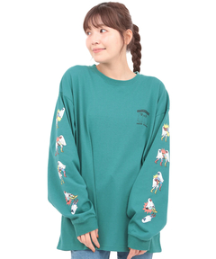 チチカカ |おばけルチャプリントロングTシャツ