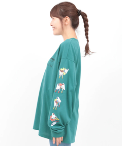 チチカカ |おばけルチャプリントロングTシャツ