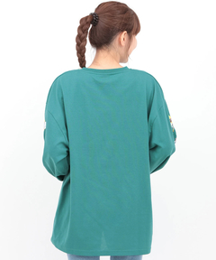 チチカカ |おばけルチャプリントロングTシャツ