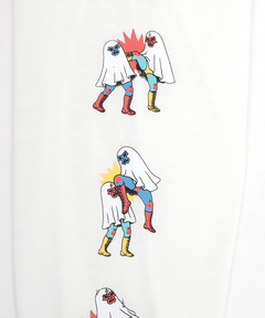 チチカカ |おばけルチャプリントロングTシャツ