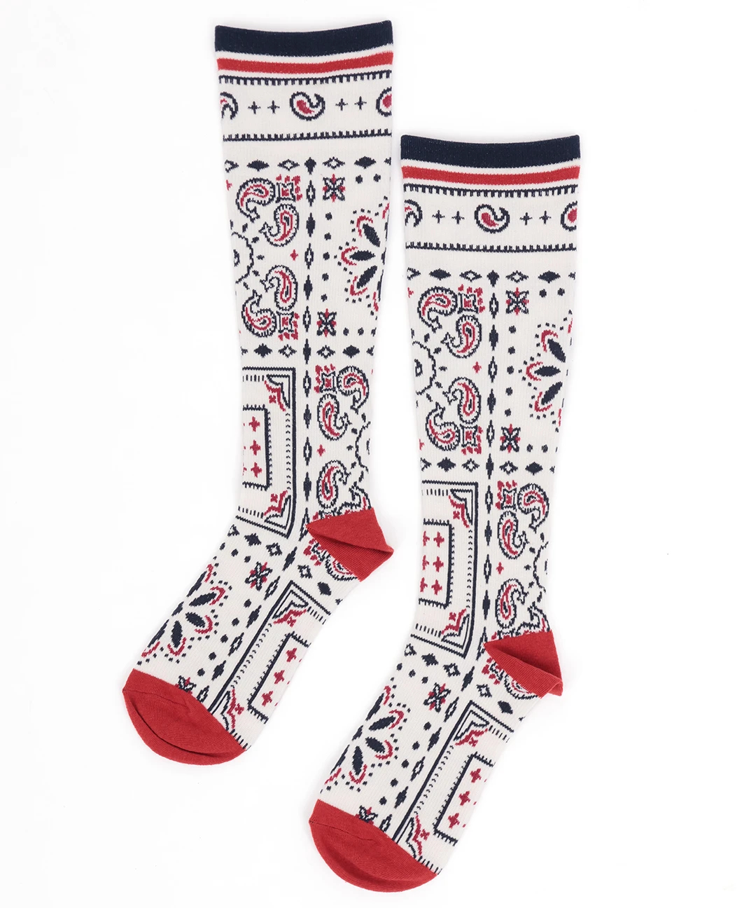 バンダナ着圧ソックス / 靴下・ソックス | エスニックファッション