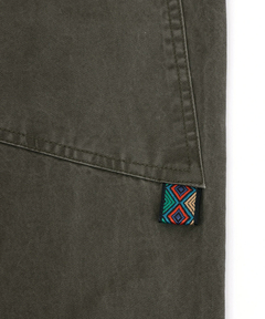 チチカカ |ウォッシュ加工タックカーブパンツ