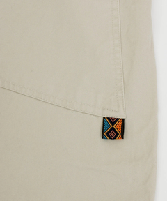 チチカカ |ウォッシュ加工タックカーブパンツ