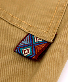 チチカカ |ウォッシュ加工タックカーブパンツ