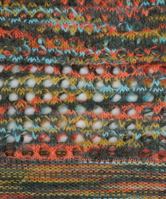 チチカカ |Orale! モヘアタッチアノラックメッシュニットプルオーバー