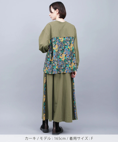 チチカカ |ドライ軽量ストレッチUV切替プルオーバー