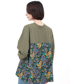 チチカカ |ドライ軽量ストレッチUV切替プルオーバー