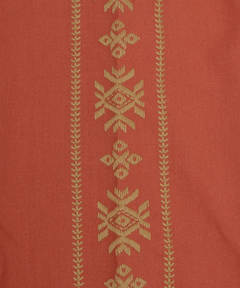 チチカカ |キカ刺繍スキッパーブラウス