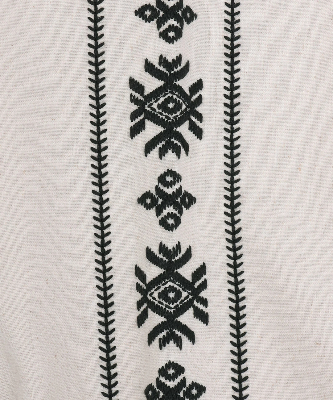 キカ刺繍スキッパーブラウス / シャツ・ブラウス | エスニック
