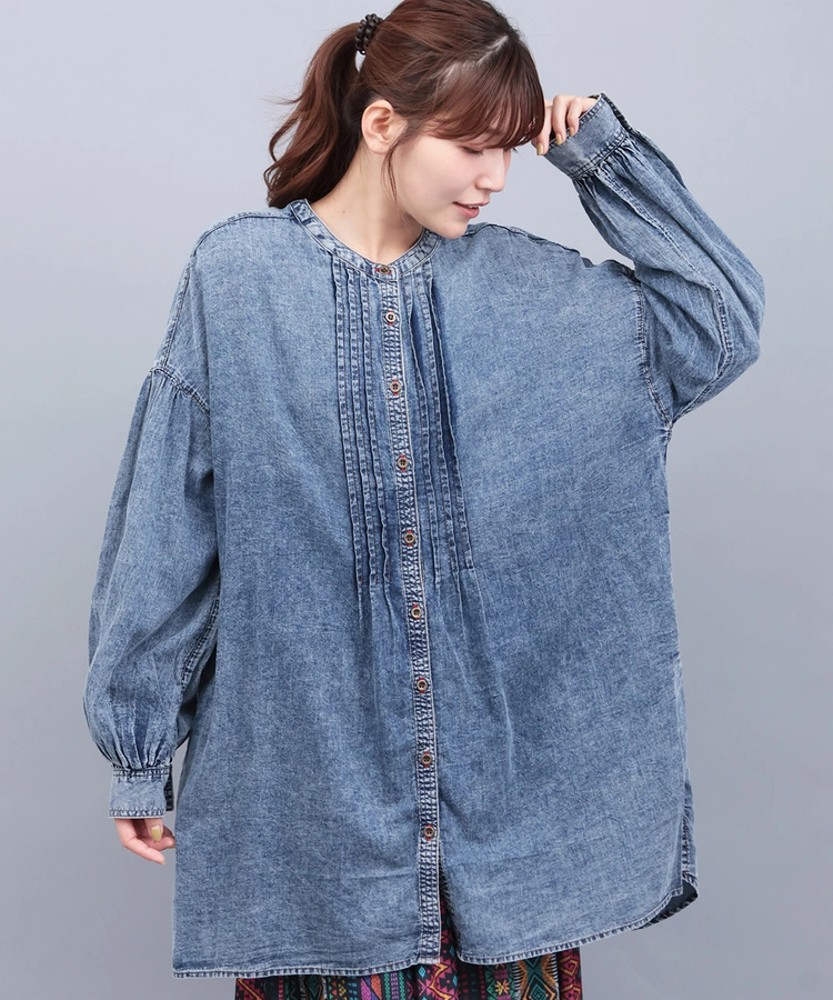 チチカカ |インディゴボイルシアーチュニック