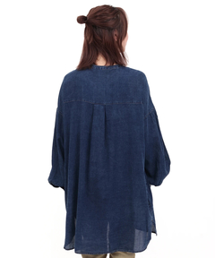 チチカカ |インディゴボイルシアーチュニック