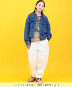 チチカカ |Orale! インディゴボイルシアージャケット