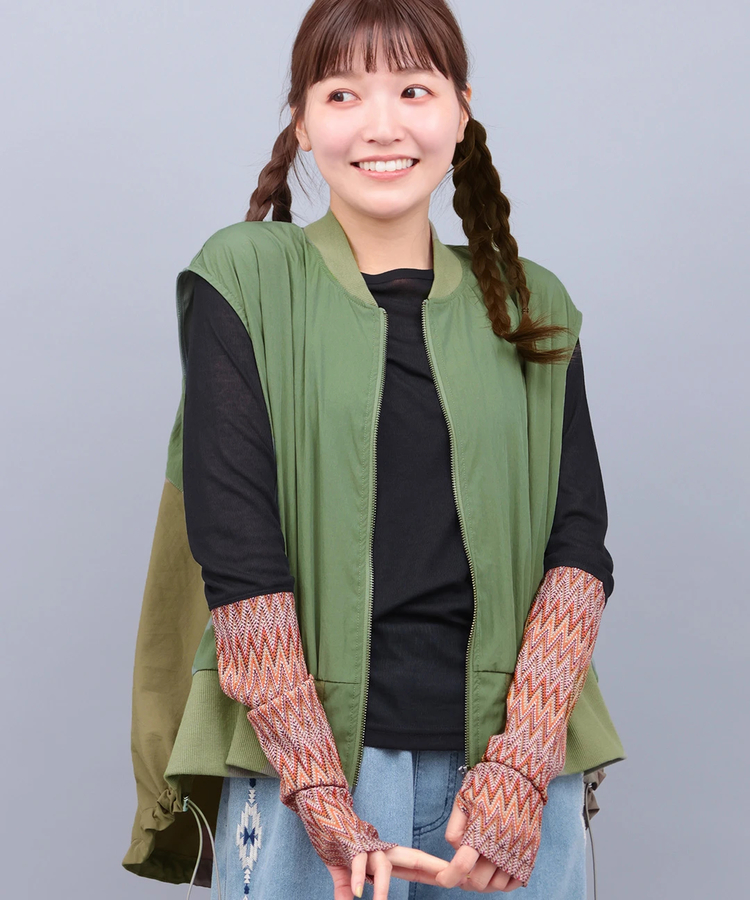 チチカカ |ヴィンテージローンMA-1ベスト