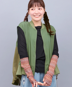 チチカカ |ヴィンテージローンMA-1ベスト