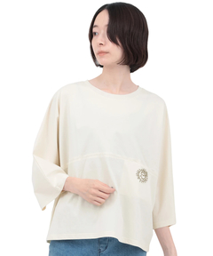 チチカカ |接触冷感八分袖ドルマンTシャツ