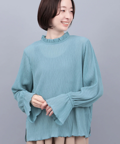 チチカカ |フレアスリーブシアープルオーバー