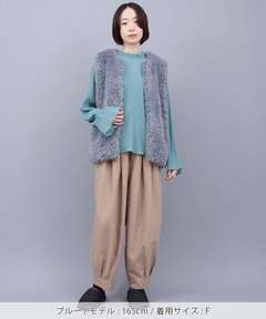 チチカカ |フレアスリーブシアープルオーバー