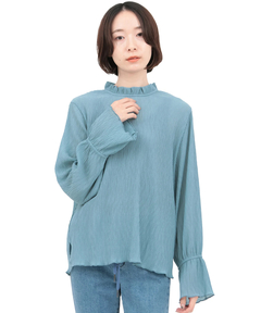 チチカカ |フレアスリーブシアープルオーバー