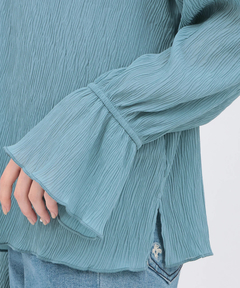 チチカカ |フレアスリーブシアープルオーバー