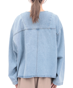 チチカカ |Orale! クロシェコンビデニムジャケット