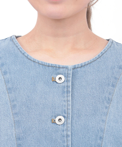 チチカカ |Orale! クロシェコンビデニムジャケット