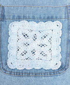 チチカカ |Orale! クロシェコンビデニムジャケット