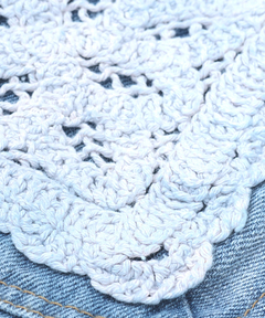 チチカカ |Orale! クロシェコンビデニムジャケット