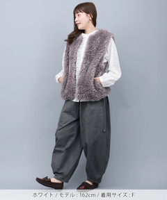 チチカカ |レース切替ブラウス