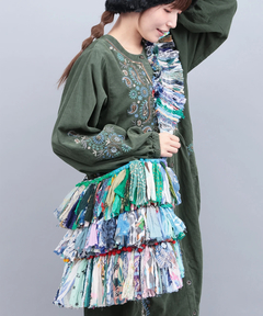 チチカカ |Amina フリロショルダーバッグ