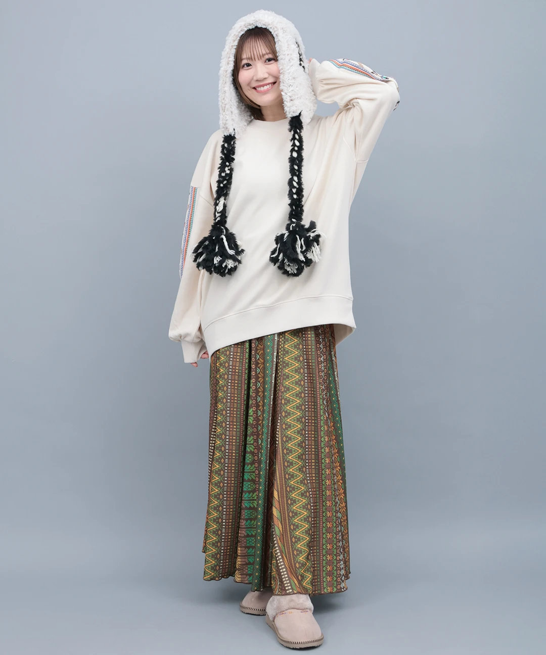 Amina クロシアキャップ / ニットキャップ | エスニックファッション
