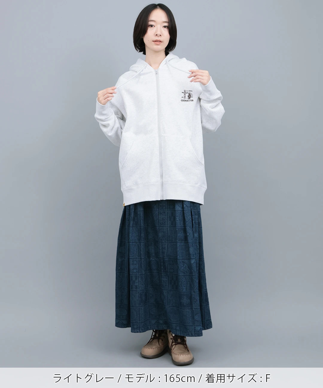 COBMASTER トーテムポールベアジップパーカー / スウェット・パーカー