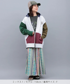 チチカカ |COBMASTER トーテムポールベアジップパーカー