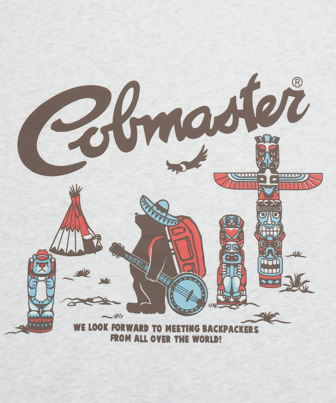 COBMASTER トーテムポールベアジップパーカー / スウェット・パーカー