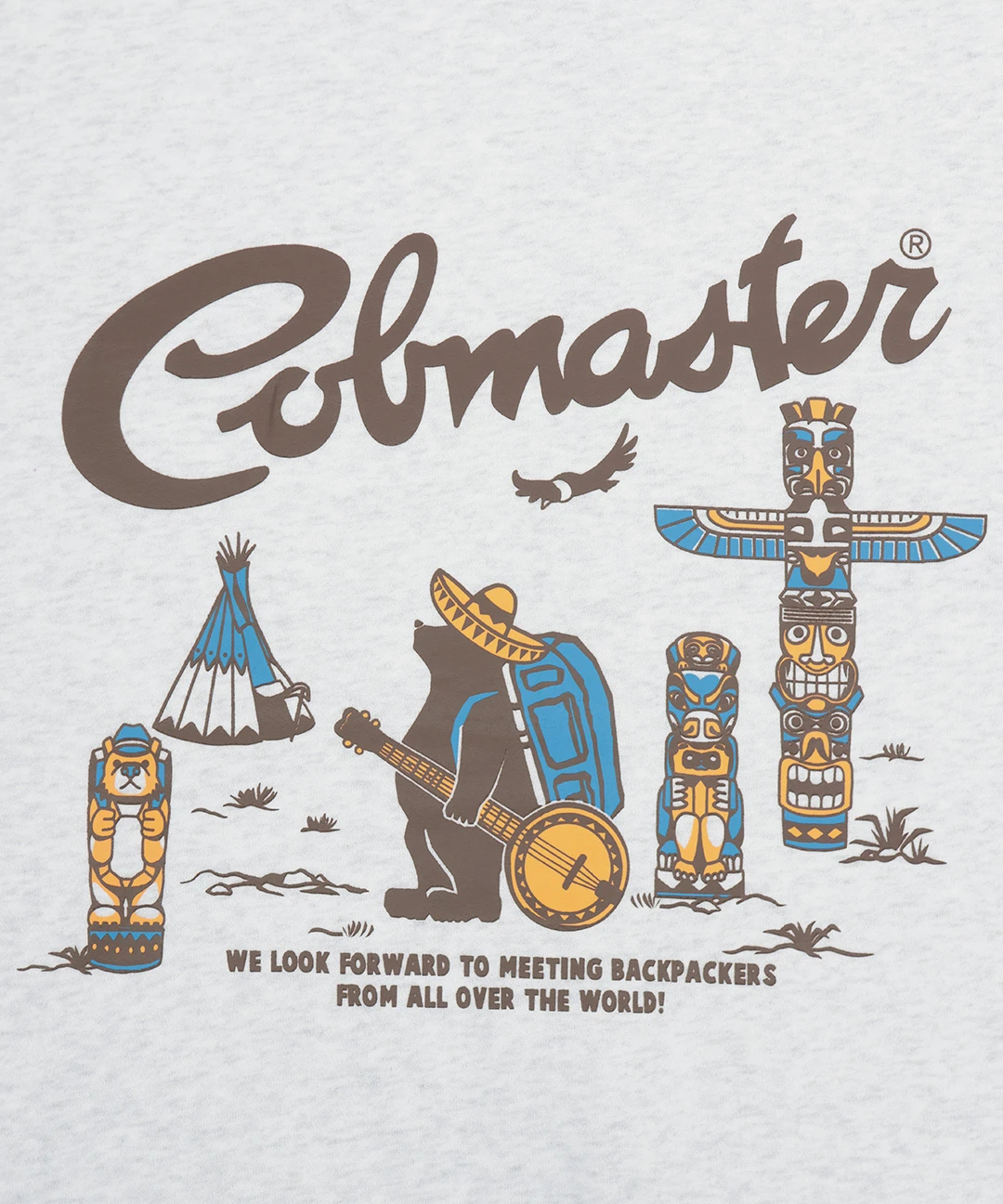 COBMASTER トーテムポールベアジップパーカー / スウェット・パーカー