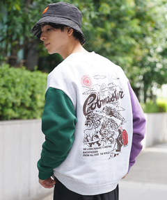 チチカカ |COBMASTER マチュピチュバックプリントプルオーバー