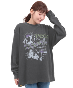 チチカカ |COBMASTER コブベアファミリーエベレストワッフルロングTシャツ