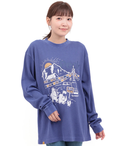 チチカカ |COBMASTER コブベアファミリーエベレストワッフルロングTシャツ