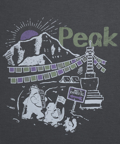 チチカカ |COBMASTER コブベアファミリーエベレストワッフルロングTシャツ