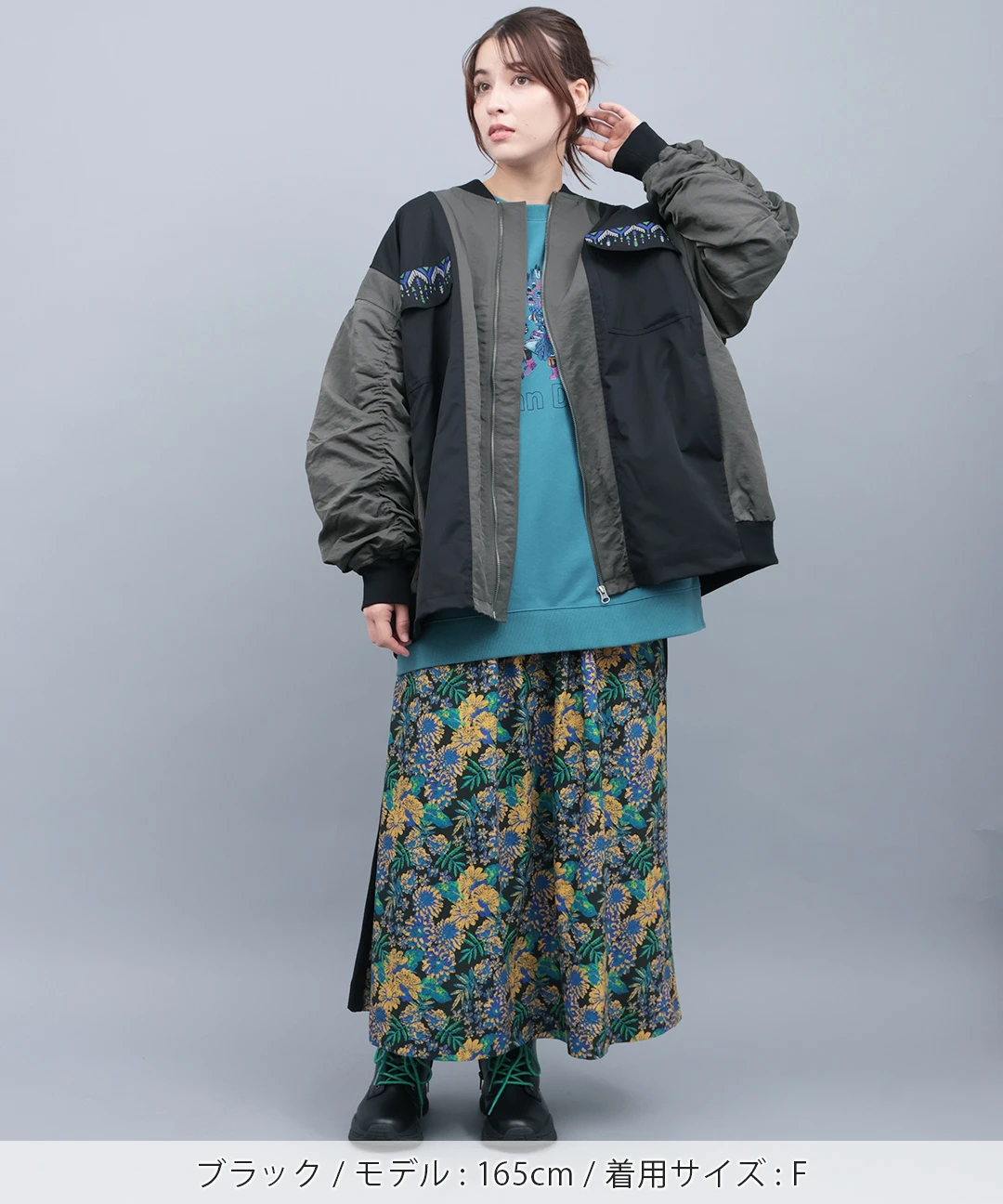 Jun & Ropé マルチアーガイル柄 サイズM　秋物　アウター WEB LIMITED】AER｜2022AW OUTER COLLECTION | J'aDoRe JUN