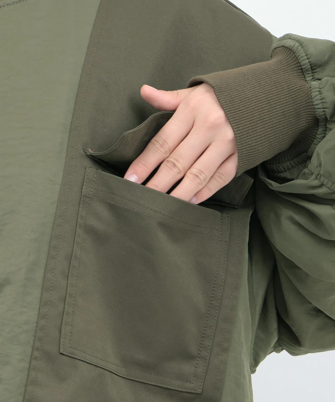 リメイク風切替MA-1 / ジャケット・ブルゾン | エスニックファッション