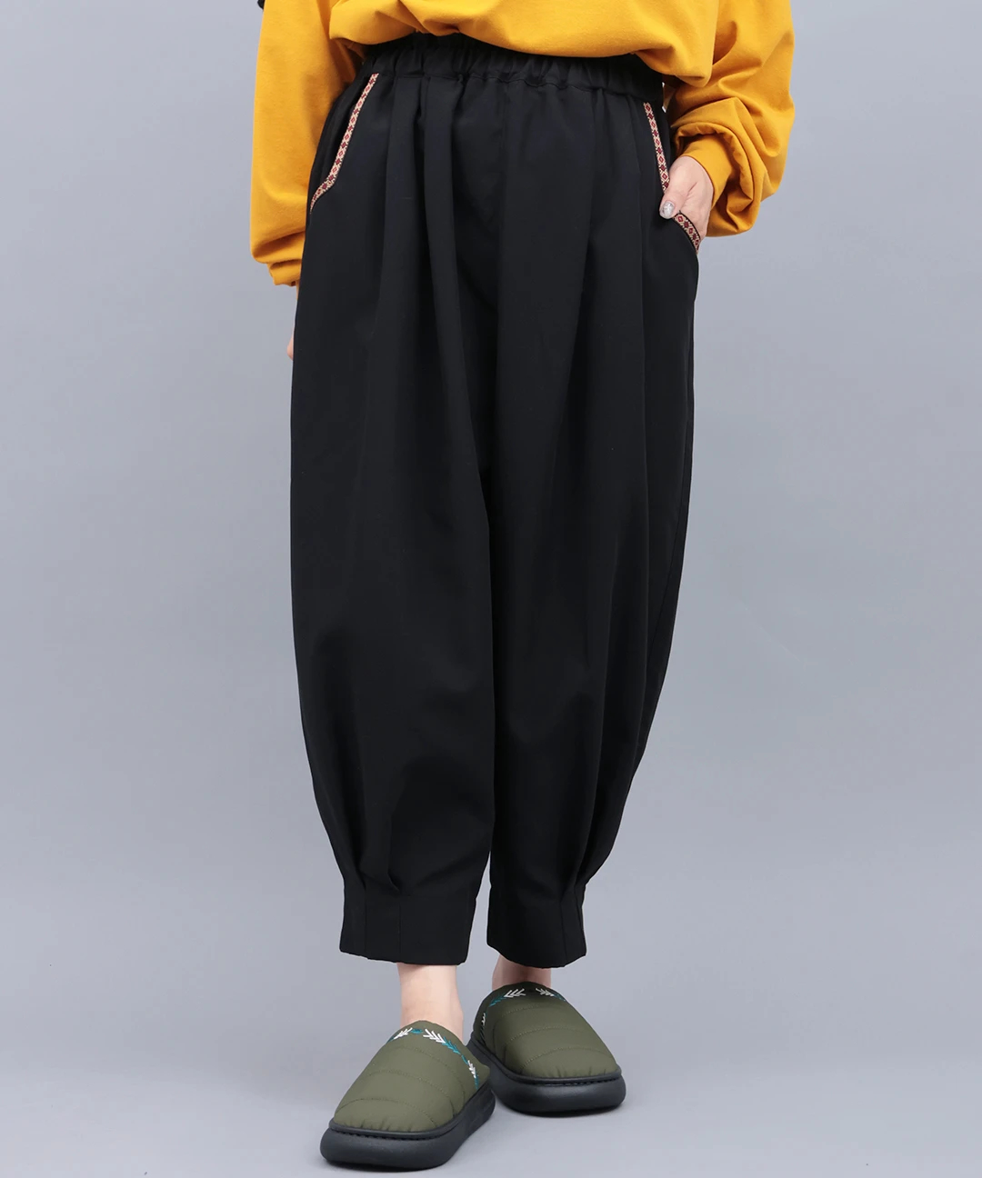 BONEVILLE ピーチスキン ツータックパンツ THE BOLDMAN スラックス 2tuck Peachskin Slacks / ツータック