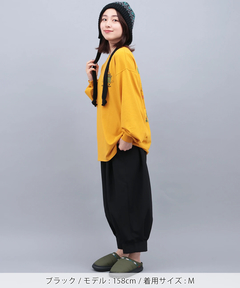 チチカカ |ピーチスキンエッグタックパンツ