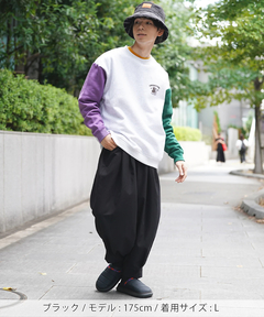 チチカカ |ピーチスキンエッグタックパンツ