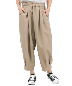 チチカカ |ピーチスキンエッグタックパンツ