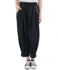 チチカカ |ピーチスキンエッグタックパンツ