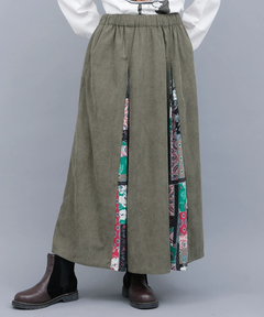 チチカカ |コーデュロイマチ切替スカート