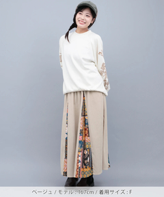 チチカカ |コーデュロイマチ切替スカート