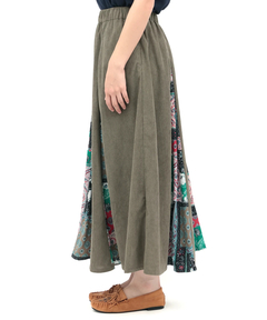 チチカカ |コーデュロイマチ切替スカート