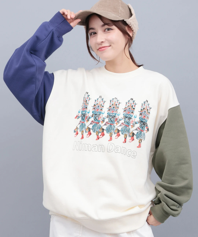 チチカカ |ヘミスプリントスウェットプルオーバー