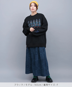 チチカカ |ヘミスプリントスウェットプルオーバー